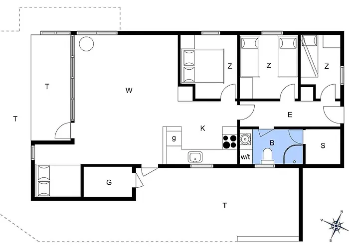 Дом отдыха Lf453-vestervig-hannesvej-23 *